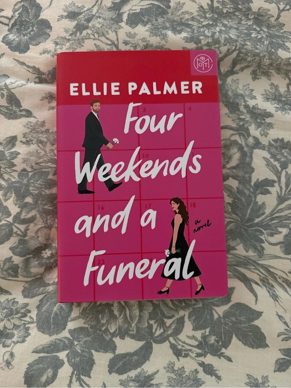 G.P. Putnam's Sons Four Weekends and a Funeral Pink Paperback Book Like New